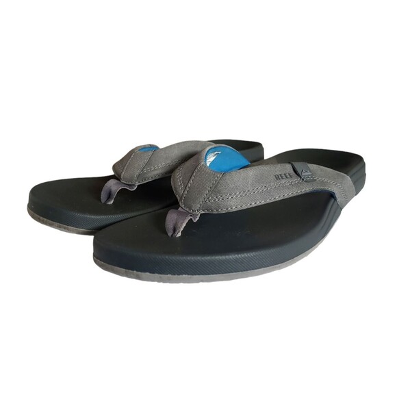 Reef CUSHION SPRING Casual Flip Flop Sandals CI3635 Gray Men\'s Size 13 main image 11